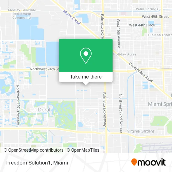 Freedom Solution1 map