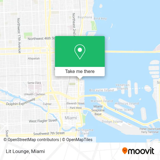 Lit Lounge map