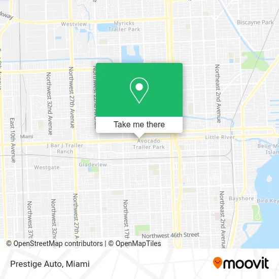 Prestige Auto map