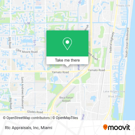 Rlc Appraisals, Inc map