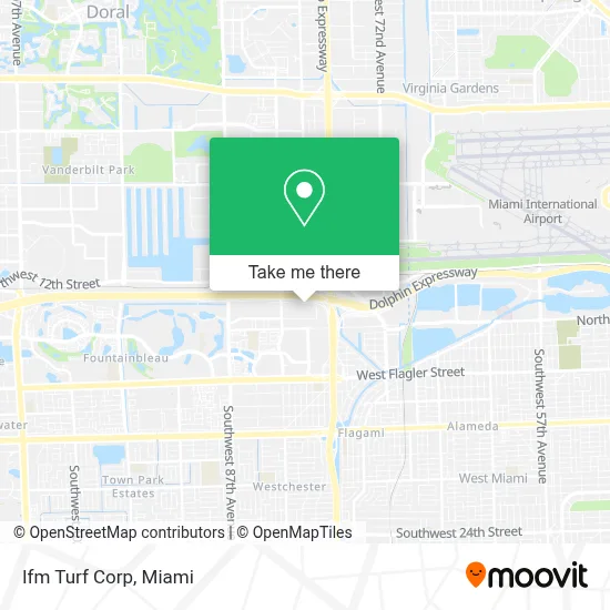 Ifm Turf Corp map