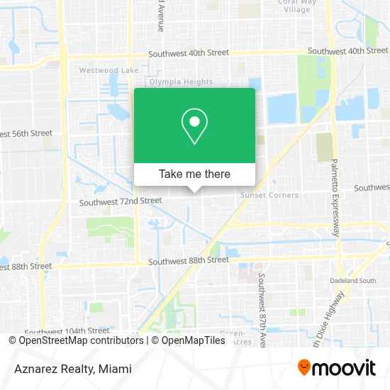 Aznarez Realty map