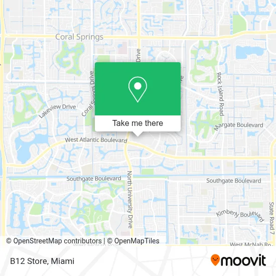B12 Store map