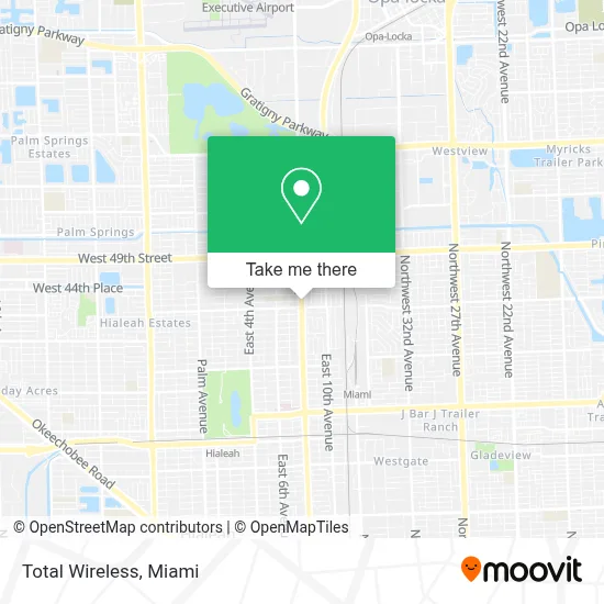 Total Wireless map