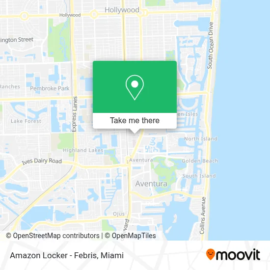 Amazon Locker - Febris map