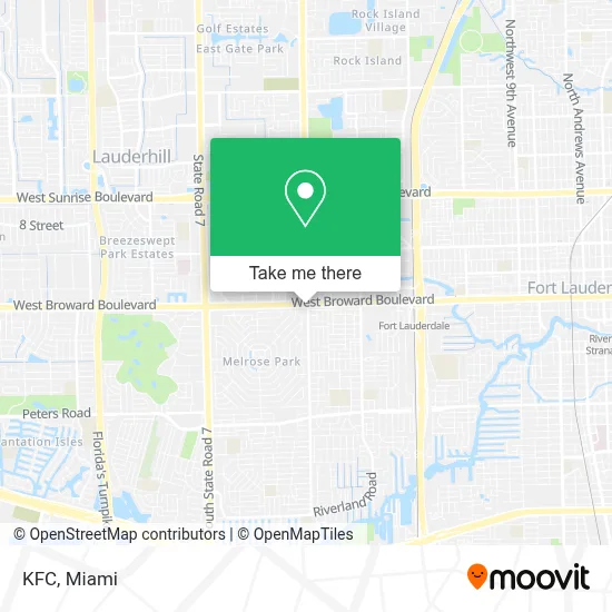 Kfc map