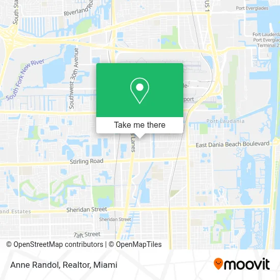 Anne Randol, Realtor map