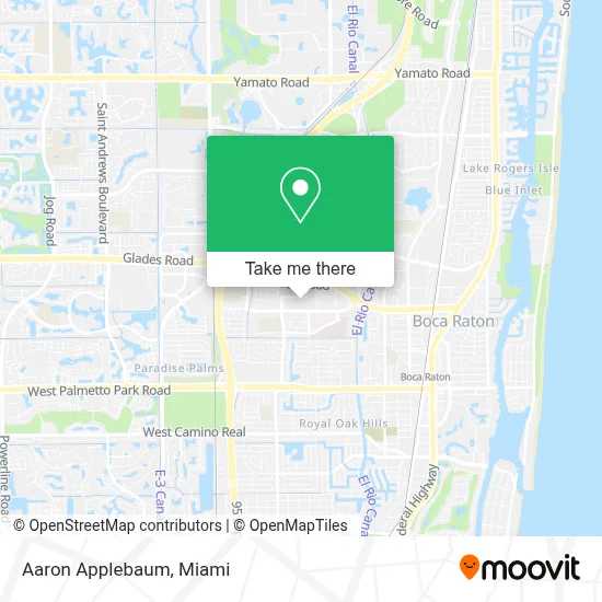 Aaron Applebaum map