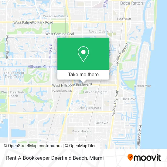 Rent-A-Bookkeeper Deerfield Beach map