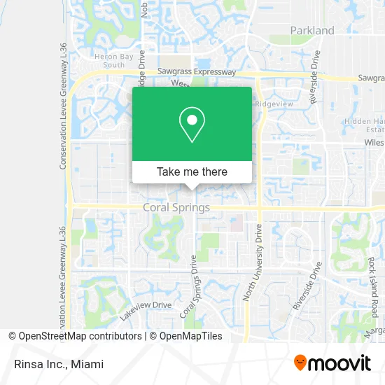 Rinsa Inc. map