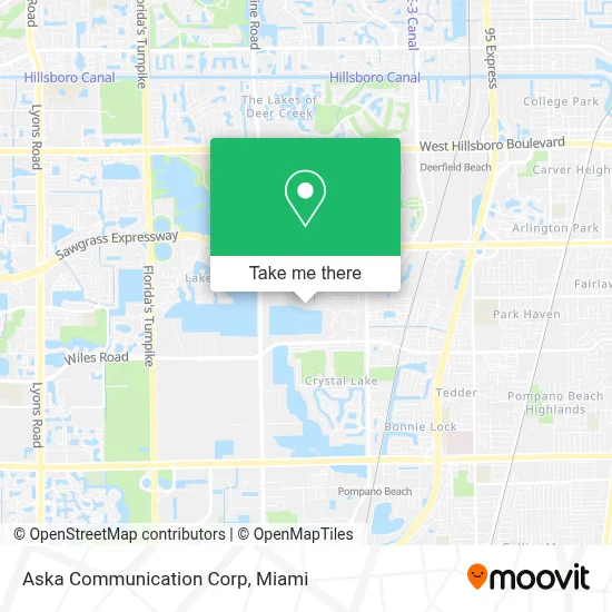 Aska Communication Corp map