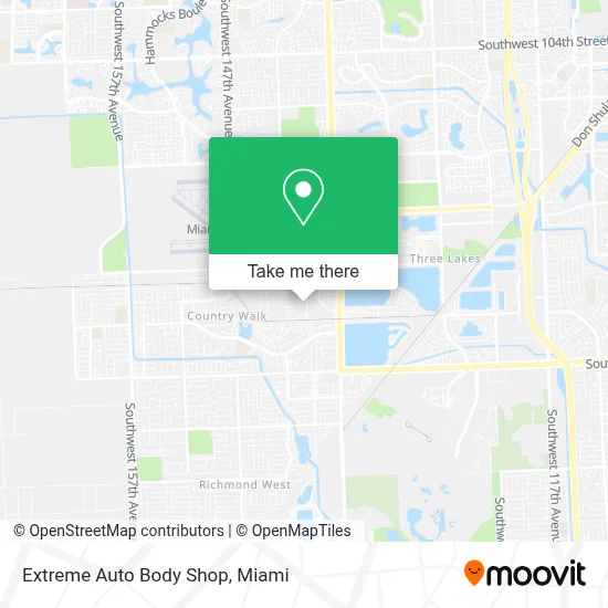 Extreme Auto Body Shop map