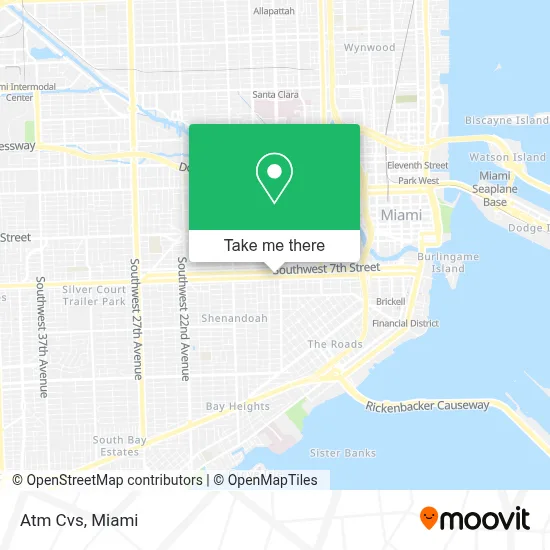 Atm Cvs map