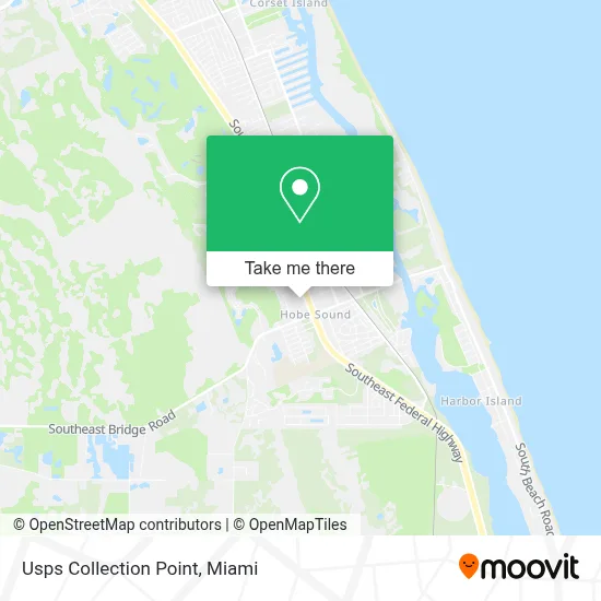Usps Collection Point map