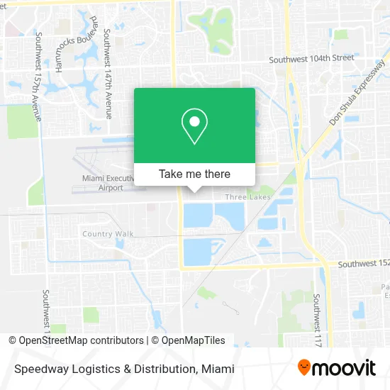 Speedway Logistics & Distribution map