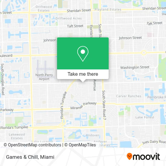 Games & Chill map