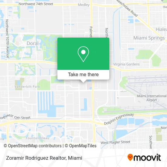Zoramir Rodriguez Realtor map