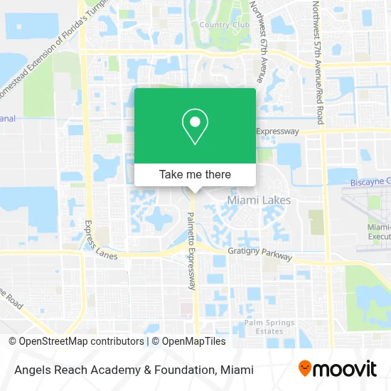 Angels Reach Academy & Foundation map