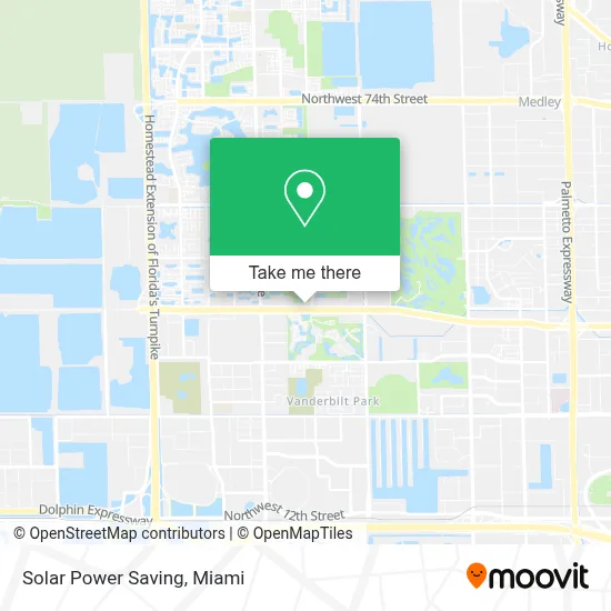 Solar Power Saving map