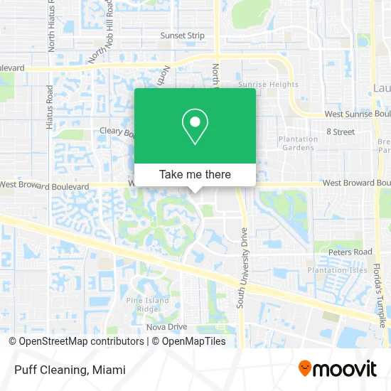 Puff Cleaning map