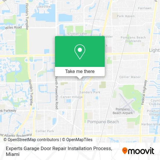 Experts Garage Door Repair Installation Process map