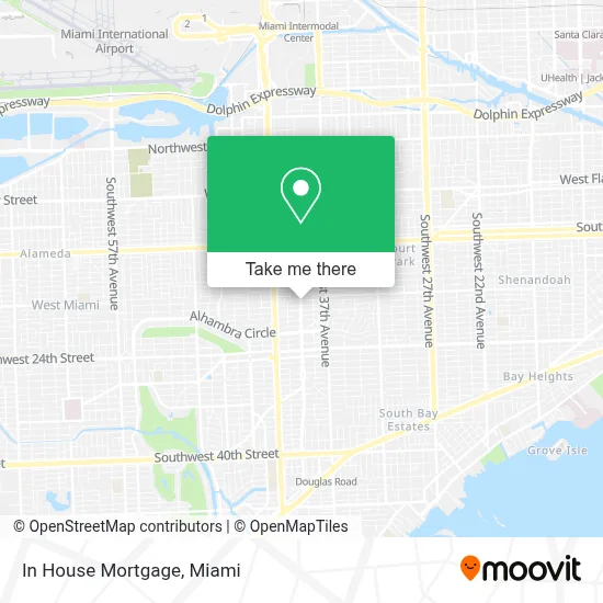In House Mortgage map