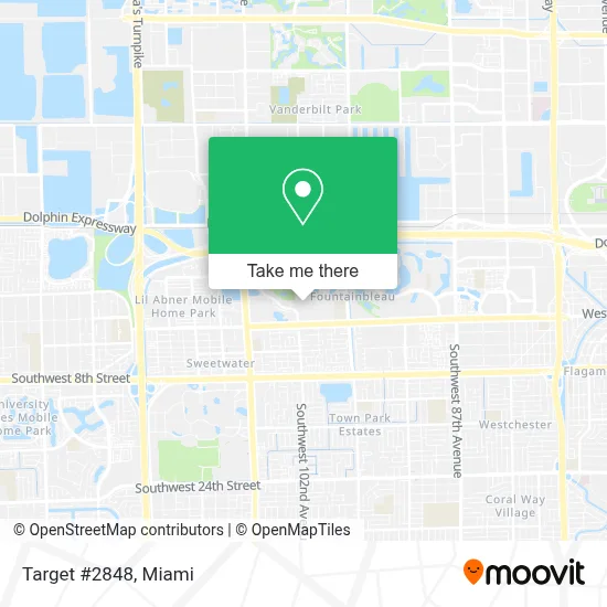 Target #2848 map
