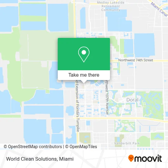 World Clean Solutions map