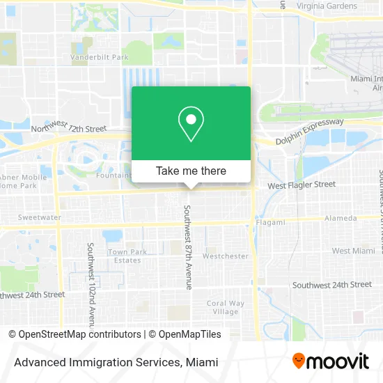 Advanced Immigration Services map