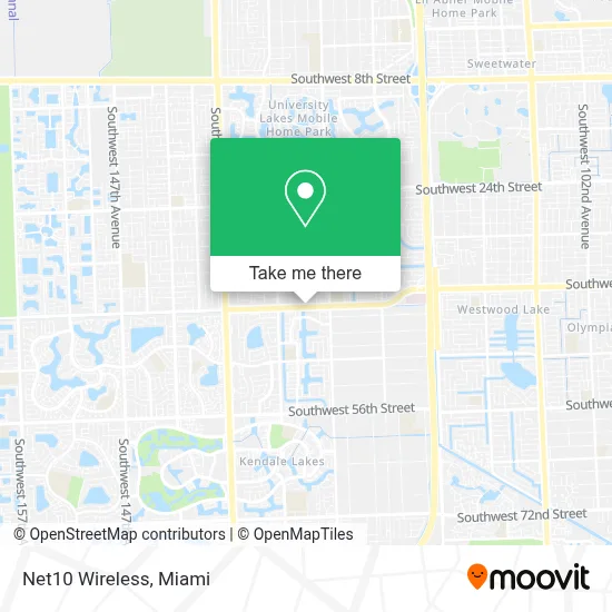 Net10 Wireless map