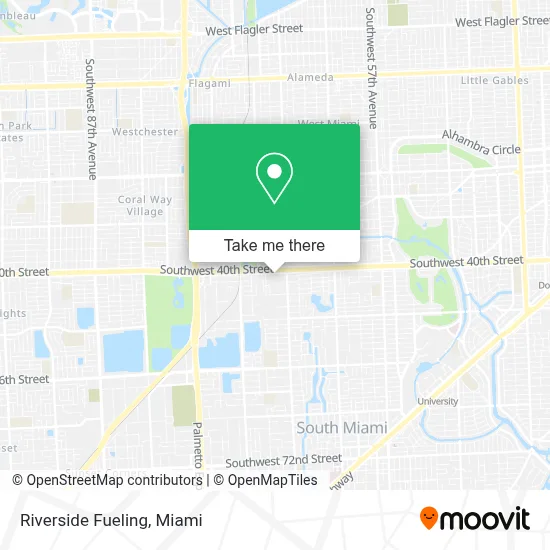 Riverside Fueling map