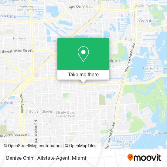 Denise Chin - Allstate Agent map