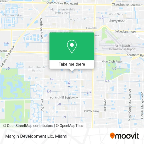 Margin Development Llc map