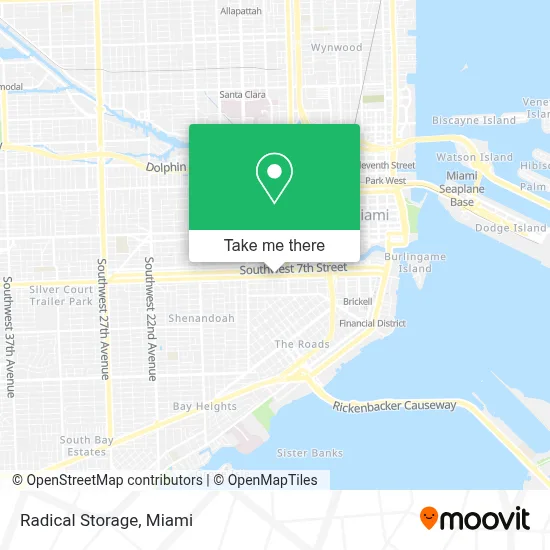 Radical Storage map