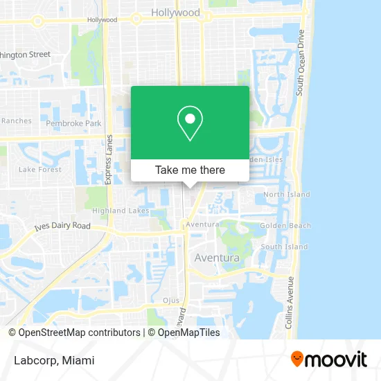 Labcorp map