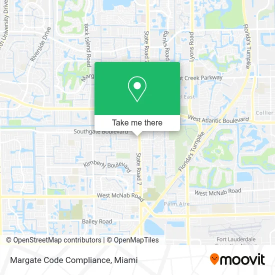Margate Code Compliance map
