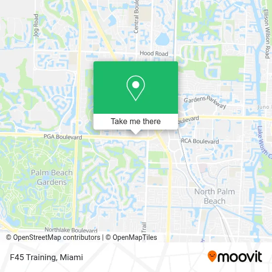 F45 Training map