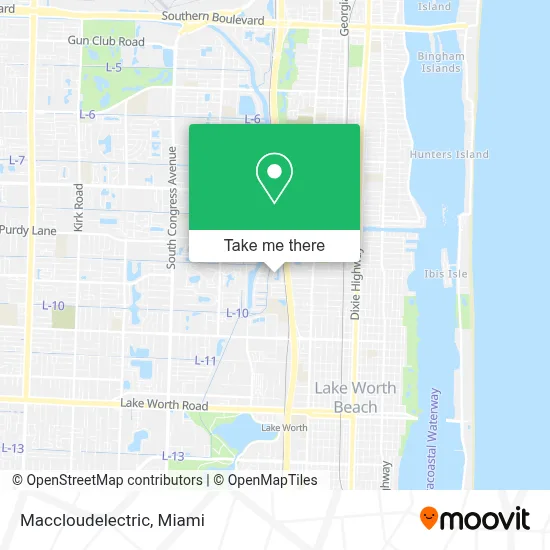 Maccloudelectric map