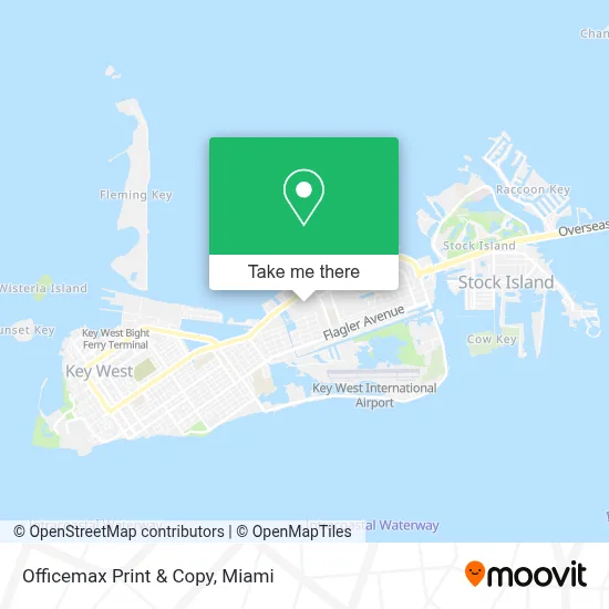 Officemax Print & Copy map