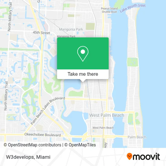 W3develops map