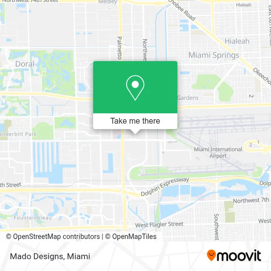 Mado Designs map