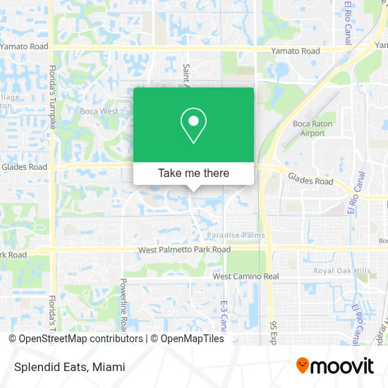 Splendid Eats map