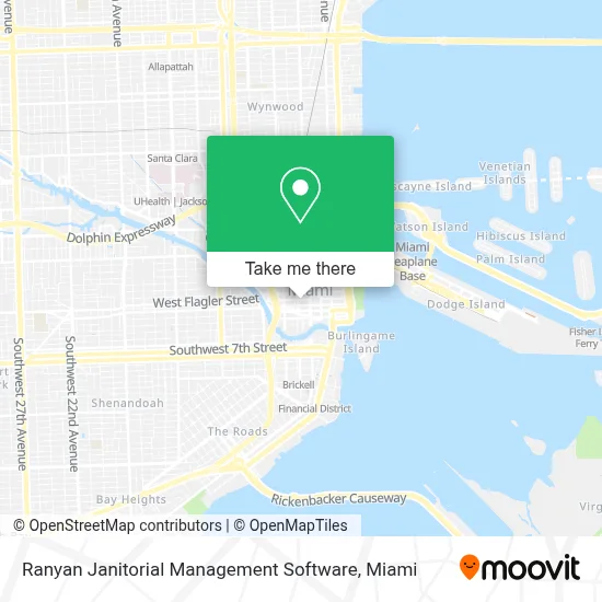 Ranyan Janitorial Management Software map