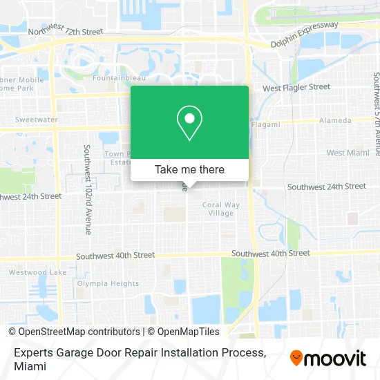 Experts Garage Door Repair Installation Process map
