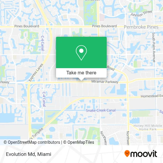 Evolution Md map
