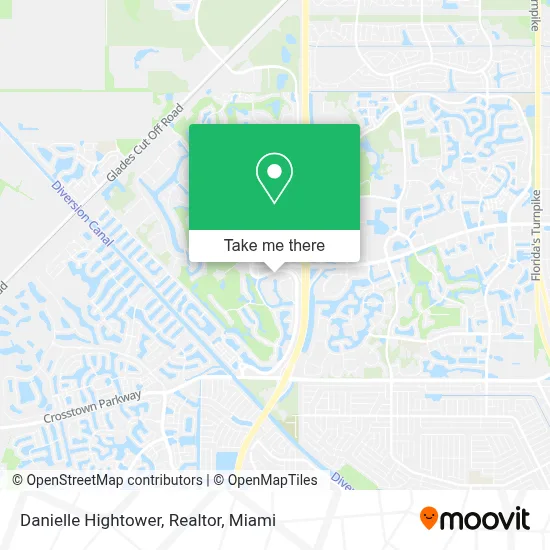 Danielle Hightower, Realtor map