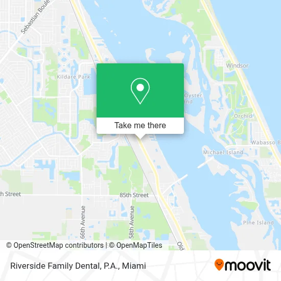 Riverside Family Dental, P.A. map