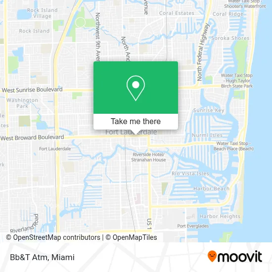 Bb&T Atm map