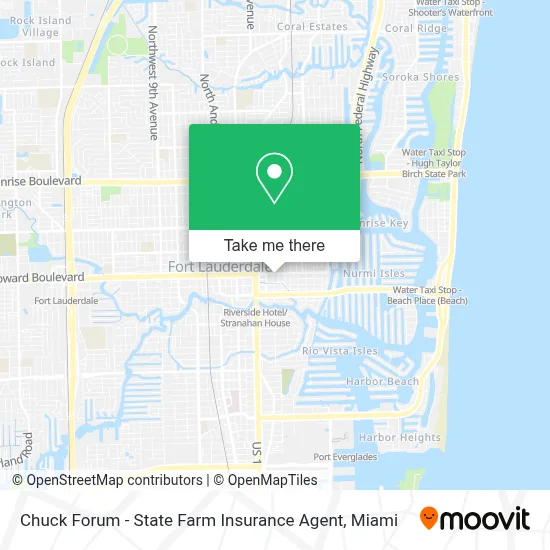 Chuck Forum - State Farm Insurance Agent map
