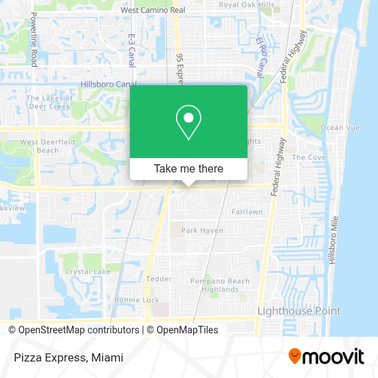 Pizza Express map